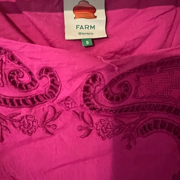 Farm Rio Lace Blouse Size Small - Picture 6 of 8